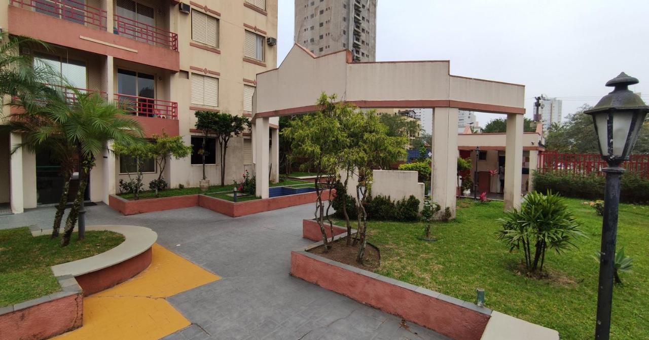 Appartement Praia Da Enseada - Predio Com Area De Lazer E Garagem à Guarujá Extérieur photo
